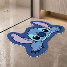 Keset Kamar Mandi Anti Selip Disney Stitch, Keset Kamar Mandi Karakter Kartun Lilo & Stitch, Keset Kamar Mandi Stitch yang Lembut, Cepat Kering, dan Menyerap Diatomit, Karpet Dekorasi Halloween, Karpet Dekorasi Ruangan Stitch, Karpet Dekorasi Musim Gugur, Karpet Dapur - MultiWarna - View 4