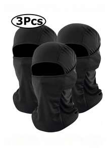 1/2/3pcs Unisex Balaclava Head Mask Face Cover For Cycling, Motorcycle, Daily Use, Outdoor Travel, Hiking, Climbing, Skiing - Multicolor - View 8