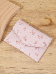 Women's Fashionable Printed Envelope Style Card Bag,Lightweight And Portable Credit Card Bag, Suitable For Outdoor And Travel - Pink - View 4