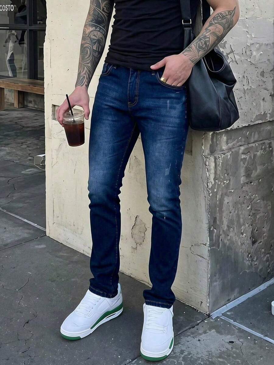 Impala Men Jeans - Royal Blue - View 1