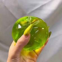 1/3 buah Mainan Remas Apel Raksasa Baru, Mainan Pereda Stres Bola Apel Bulat, Sentuhan Seperti Roti, Cangkang TPR dengan Daya Pantul Lambat, Hadiah Sempurna untuk Ulang Tahun, Natal, Halloween, dan Paskah - MultiWarna - View 10