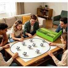 2/4/6/10pcs Football Game, Desktop Parent-Child Interactive Game, Logical Thinking Training Tool, Competitive Educational Board Game, Mini Game To Enhance Party, Holiday And Festival Atmosphere - Multicolor - View 2