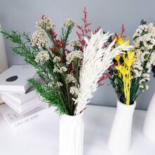 10 Kind Christmas Halloween DIY Artificial Flower Material Kit Mixed Preserved Flowers Bouquets With Lavender Roses Eucalyptus And Other Florals For DIY Crafts Home Decor Wedding Arrangements Party Supplies - MY-902 - View 4