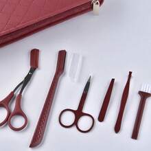 42pcs Stainless Steel Professional Nail Clipper Set, Manicure And Pedicure Tool Kit For Fingernails And Toenails, Portable Design For Home, Office And Outdoor Travel Use - Multicolor - View 8