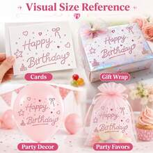 Happy Birthday Shiny Rhinestone Letter Stickers, Sparkling Crystal Gem Stickers, DIY Handmade Art Stickers, Suitable For Baby Shower Party Decoration - Multicolor - View 4