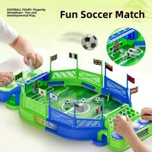 Desktop Football Challenge Game, Tabletop Football Toy For 3-14 Years Old Children, Parent-Child Interactive Game, Easter Birthday Holiday Gift - Multicolor - View 2