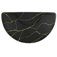 Pro 3'x5'x1/2" Semi-Circle Anti-Fatigue Salon Chair Mat Barber Chair Floor Mat - Default - View 11