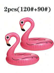 Inflatable Glitter Flamingo Swim Ring, Premium Pool And Beach Float, Reliable Buoyancy And Exquisite Design, Summer Water Essential, Suitable For Sunbathing, Party Decoration, Holiday Gifts And Family Pool Leisure Activities - Multiple Styles - View 14