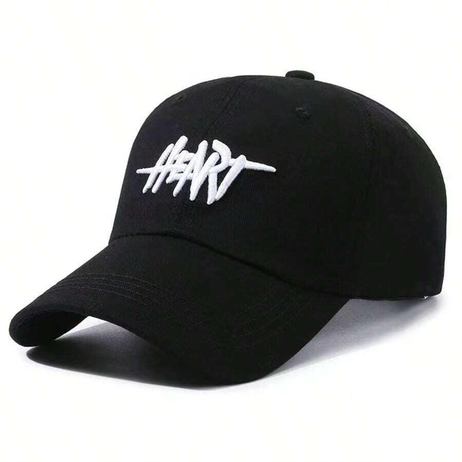 1pc Women's Multi-Color Baseball Cap, Spring Autumn Winter Summer Outdoor Sun Protection Soft Crown Baseball Cap With Letter Embroidery, Deep Crown, Versatile For Women And Men