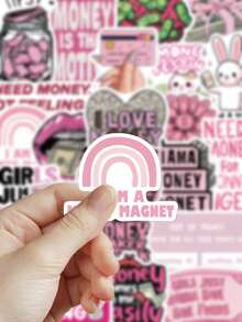 50pcs Creative Banknotes Stickers For Adults Teens Sticker Enthusiasts Back-To-School Season Halloween Scrapbooking Journaling Laptops Skateboards More Decor, Add A Fun Touch To Your Devices! - A - View 6