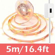 Acosh Neon USB LED 燈條 手勢感應燈,櫥櫃下 LED 照明燈,廚房櫥櫃層架檯面臥室感應燈條,衣櫥感應燈 - 暖光 - 查看 11