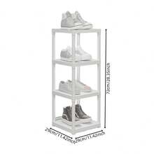 Multi-Layer Simple Storage Rack Floor Standing Home Use Storage Shelf Entrance Multi-Function Independent Metal Storage Rack Bedroom Use - View 8