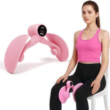 1pc Pelvic Floor Muscle Trainer With Counter Kegel Exerciser Hip And Inner Thigh Exercise Equipment For Hip/Butt/Arm/Leg - Multicolor - View 1