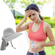 All-Season Unisex Sun Hat, Sun Protection Hat, Hiking Hat, Fishing Hat. Breathable Mesh, Quick Dry. Adjustable Chin Strap. Lightweight And Foldable. The Best Sun Protection Gear For All-Day Outdoor Use. - Multicolor - View 5