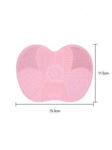 1/2 Pieces Of Silicone Cosmetic Brush Cleaning Pad, Suction Cup Cosmetic Brush Cleaning Pad For Cleaning Eye Shadow Powder Puff, Reusable Deep Cleaning Cosmetic Tools, Cosmetic Brush, Cosmetic Tools, Christmas Stockings Gifts, Party Gifts - Multiple Styles - View 5