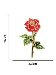 10pcs Random Style Flower Bird Peacock Brooch Set, Multiple Floral Hummingbird Peacock Designs Randomly Matched, Versatile Decorative Accessories For Coats Shawls Jackets - 10pcs Random Styles - View 8