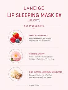 Laneige - Lip Sleeping Mask Ex Berry (20g) - Clear - View 2