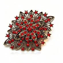 1pc Elegant Zinc Alloy & Crystal Rhinestone Brooch, Wedding Dress Accessory - Multicolor - View 26