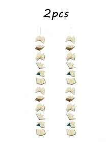 1/2/3/4pcs White Book-Shaped Decorative Items, Suitable For Bedroom Decor, Room Decor, Birthday Party Decor, Classroom Decor, Cafe, Study Room And Photography Props - Multicolor - View 11