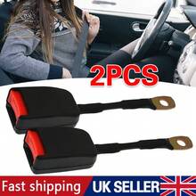 2X 22cm Wire Rope Stalk Seat Belt Buckle End Receiver Replacement Universal Fit - A - View 7