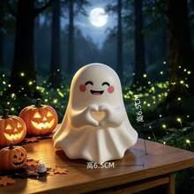 Halloween Cute Ghost Mini Figurine Pen Holder Gift For Friends Creative Funny Office Desk Decor - Multicolor - View 10