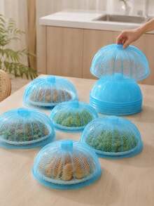 10/5pcs Food Covers, Fruit & Vegetable Protective Covers, Insect Net, Food Mesh Covers, Vegetable Covers, Party Food Covers, Outdoor Food Covers, Breathable Food Covers, Washable, Mesh Dome Covers, Kitchen Supplies, Holiday Gifts - Multicolor - View 5