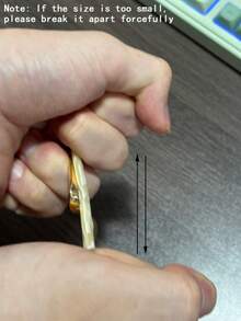 Andkiss 結構層次感寬口手鐲，生日禮物 - 彩色 - 查看 8