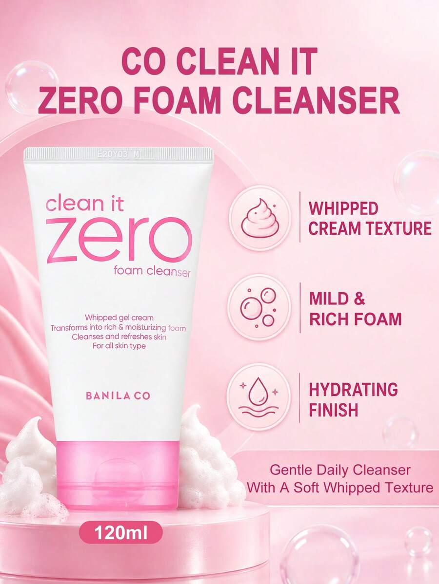 BANILA CO Clean It Zero Foam Cleanser-120ml - Foam Cleanser-120ml - View 1