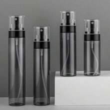 1pc Travel Mist Spray Bottle, Refillable Empty Atomizer For Toner, Alcohol, Hydrating Mist, Portable Fine Mist Spray Bottle - Black - View 1