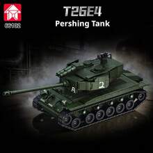 Super Panzer Heavy Tank Chinese ABS Plastic Building Block Model Military Toy Assembly 800pcs Gift - Super Panzer Tank [Bagged] 800pcs - View 7