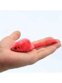 1pc/12pcs Colorful Small Mouse Cat Interactive Self-Entertainment Toy Cat Toy Pet Toy Random Color Pet Accessories Pet Toy - Multi-color - View 8