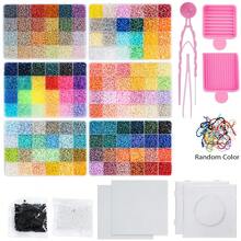 SMI Fine Set Manik-Manik Perler 2,6mm Isi 50.400pcs (Kit Manik-Manik Buatan Tangan) - 144 Warna, Termasuk Alat dan Aksesoris, Cocok untuk Ulang Tahun dan Hari Raya - MultiWarna - View 15