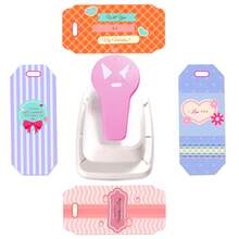 3合1紙孔打孔器 圓角打孔切割工具，適用於任何尺寸標籤製作，適合紙藝、賀卡製作、剪貼簿、手帳、學生學校專題 - 三合一圓角打孔器 - 查看 4