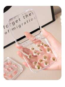 1/6/12Pcs Jewelry Storage Box, Portable Travel Zipper Organizer For Rings Earrings Necklaces, Small Women Jewelry Box, Christmas New Year Gift For Her - Multicolor - View 10