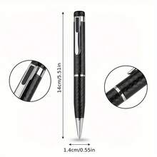 可充電迷你錄音筆，具備降噪功能，適用於講座/會議/面試/商務辦公，支援MP3播放，USB/OTG數位錄音設備，180mAh電池（不含記憶卡） - 無 - 查看 3