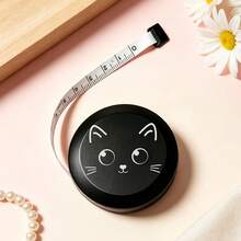 Cute Cat Mini Retractable Tape Measure, 59.06 Inches, Dual Metric & Imperial, Soft Sewing Measuring Tape - Cat Retractable Tape Measure - View 5