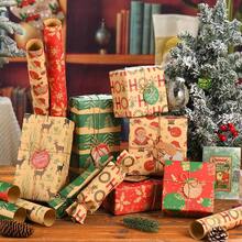 15/1pc Christmas Gift Wrapping Paper 50*70cm Random Assorted Prints Holiday Gift Box Decoration Handmade Paper - View 4