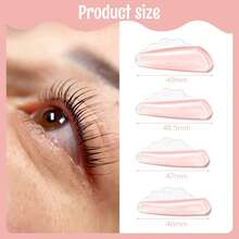 Lomansa LOAMNSA 4 Pairs Eyelash Curl Pads, Suitable For Eyelash Curling, Self-Adhesive, Reusable - Multicolor - View 6
