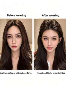 1/4/8pcs Practical Hair Accessories, Invisible Hair Combs, Side Volumizing Hair Clips, Small Bangs Hair Clips, Top Volumizing Clips, For Hairstyling, Makeup Fixing And Holiday Gift Hair Accessories - Black - View 6