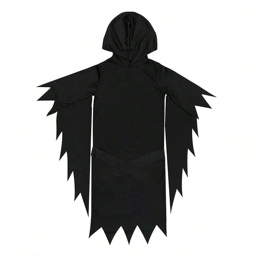 Kids Scream Ghost Face Cosplay Halloween Costume Death Fancy Dress Mask ...
