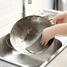 20 buah Sikat Pembersih Spons Abrasif Cokelat Ajaib, Cocok untuk Membersihkan Peralatan Masak Dapur, Mencuci Piring, Menghilangkan Noda, Menghilangkan Kerak, Menghilangkan Karat dan Menggosok, Dapat Digunakan Kembali, Tahan Lama dan Mudah Digunakan, Alat Pembersih yang Ampuh - Berbagai gaya - View 9