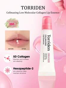 Torriden Ceramide Lip Essence Mengandung Minyak Jojoba Organik, Menutrisi dan Melembapkan, Membuat Bibir Lebih Montok dan Penuh, Perawatan Kulit Korea - Kolagen Bibir - View 2