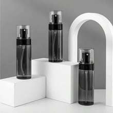 1pc Travel Mist Spray Bottle, Refillable Empty Atomizer For Toner, Alcohol, Hydrating Mist, Portable Fine Mist Spray Bottle - Black - View 3
