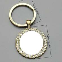 1pc 2D Flat 888 Infinite Wealth Keychain | Wealth Attraction & Prosperity Commemorative Keychain, Metal Material Novel Feng Shui Luck-Turning Keychain With Billionaire Meaning, Fortune-Boosting Creative Gift - Gold-1 - View 3