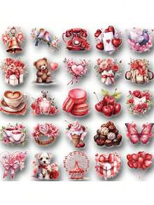 50 piezas Pegatinas de Confesión con Diseño de Dibujos Animados y Grafiti, Pegatinas Decorativas Impermeables para Botellas de Agua, Computadoras, Equipaje - Multicolor - Ver 10