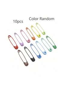 300個彩色大頭針，高品質金屬製，色彩鮮豔亮麗，適用於縫紉手工、手工藝製作、珠寶DIY及手工配件收納（300/150/10 可選） - 多色 - 查看 8