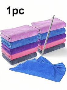 1/4/8pcs New Microfiber Cleaning Cloth, Barber Shop & Beauty Salon Towel, Absorbent Thickened Car Cleaning Cloth, Cleaning & Car Wash Towel, Lint-Free Absorbent Cleaning Rag, Suitable For Kitchen, Floor, Window, Mirror, Glass, Tableware, Screen And Car Window Cleaning, Durable Cleaning Essential, Random Color, Convenient And Practical (Note: Please Check Specifications Before Ordering) - Multicolor - View 13