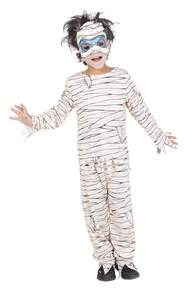 Rubies Mischievous Mummy Costume For Kids, Fun Complete Outfit With Printed Jumpsuit And Mask, Ideal For Halloween, Carnival, And Costume Parties - Multicolor - View 5