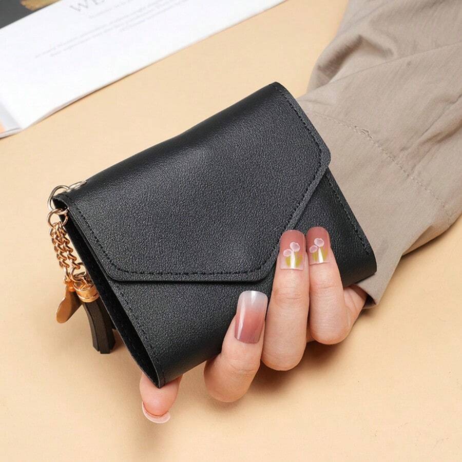 Ins New Style Women's Short Wallet, Mini Small Purse, Korean Style Cute Coin Purse, Card Holder For Students - Multicolor - View 1