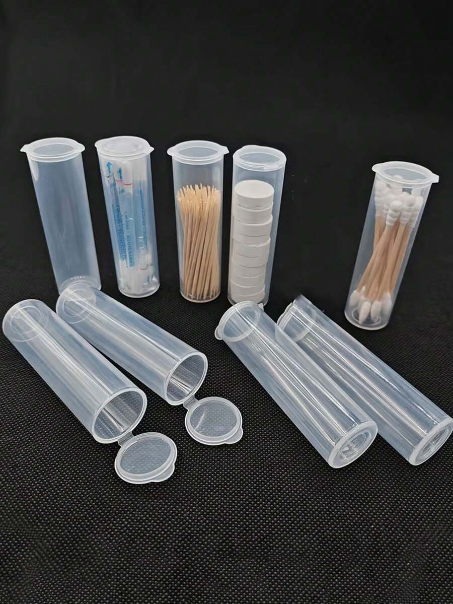 Hộp đựng du lịch cầm tay cho phụ kiện may vá, chỉ nha khoa, trang sức (chỉ hộp), nhỏ gọn và nhẹ, chất liệu nhựa bền, cấu trúc chắc chắn, hộp đựng đồ may vá, hộp đựng chỉ nha khoa - Nhiều màu - Xem 1